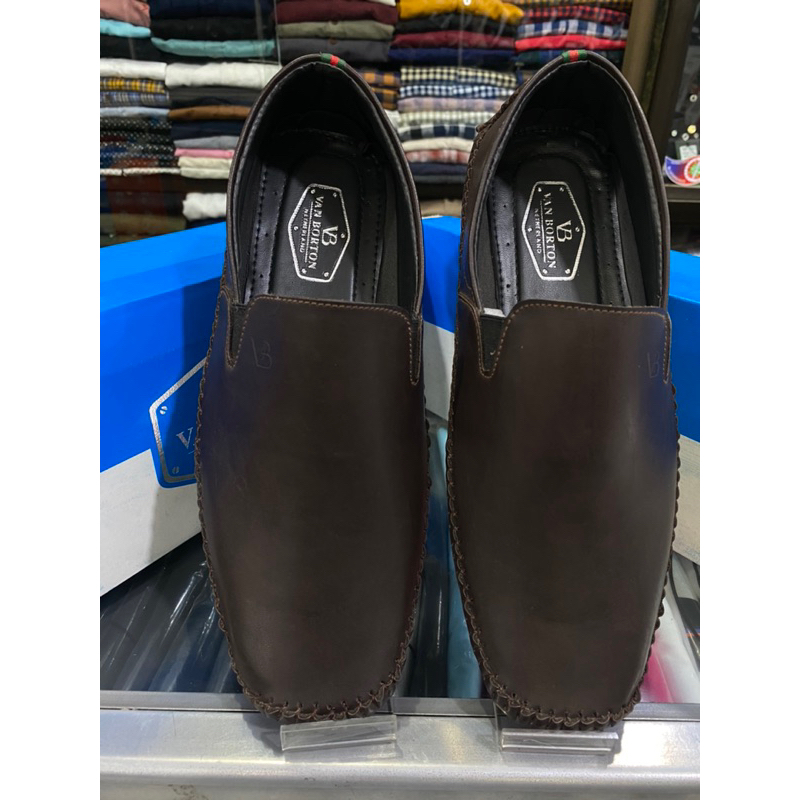 SEPATU PRIA PANSES VAN BORTON ORIGINAL HIGH QUALTY 100%