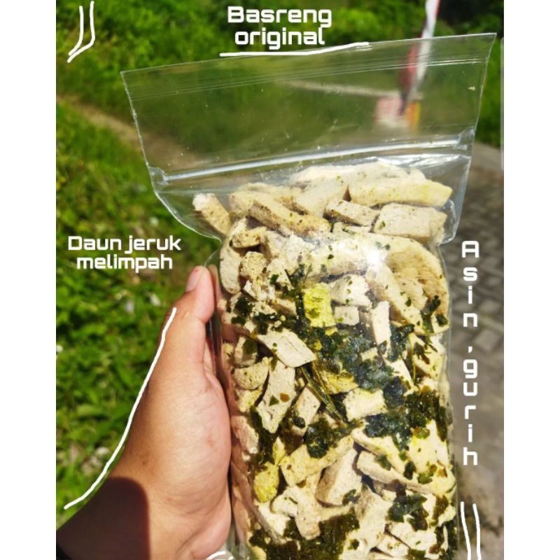 

Stik Basreng Daun jeruk Rasa original 2pc