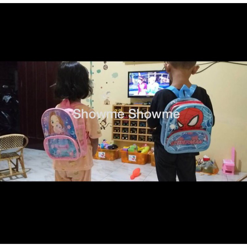 SHOWME TAS RANSEL ANAK SEKOLAH / MIKA PREMIUM /LUNCH BAG / BINGKISAN / ULANG TAHUN / TAS BOTOL SUSU / TAS BABY / TRAVEL BAGS / TAS MIKA / GOODIE BAG RAINBOW MY LITTLE PONY CUTE