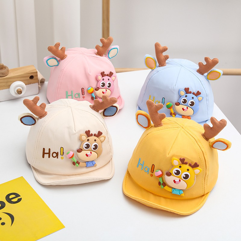 8-24 bulan Topi Baseball Import Anak Model Ha Deer