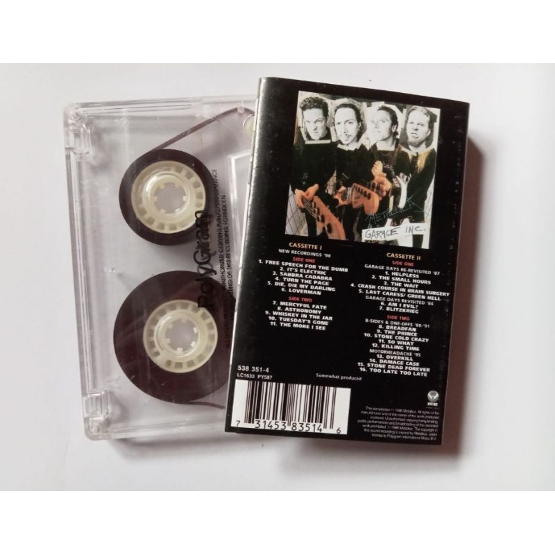 kaset metallica garage inc. vol.2