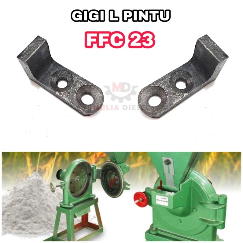 Gigi L Putar Diskmill Gilingan Tepung Serbaguna FFC23 FFC 23