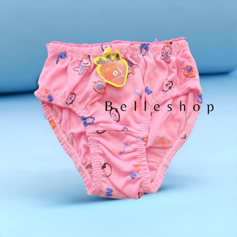BELLE- Celana Dalam Anak Perempuan Sweety Import Size S M L