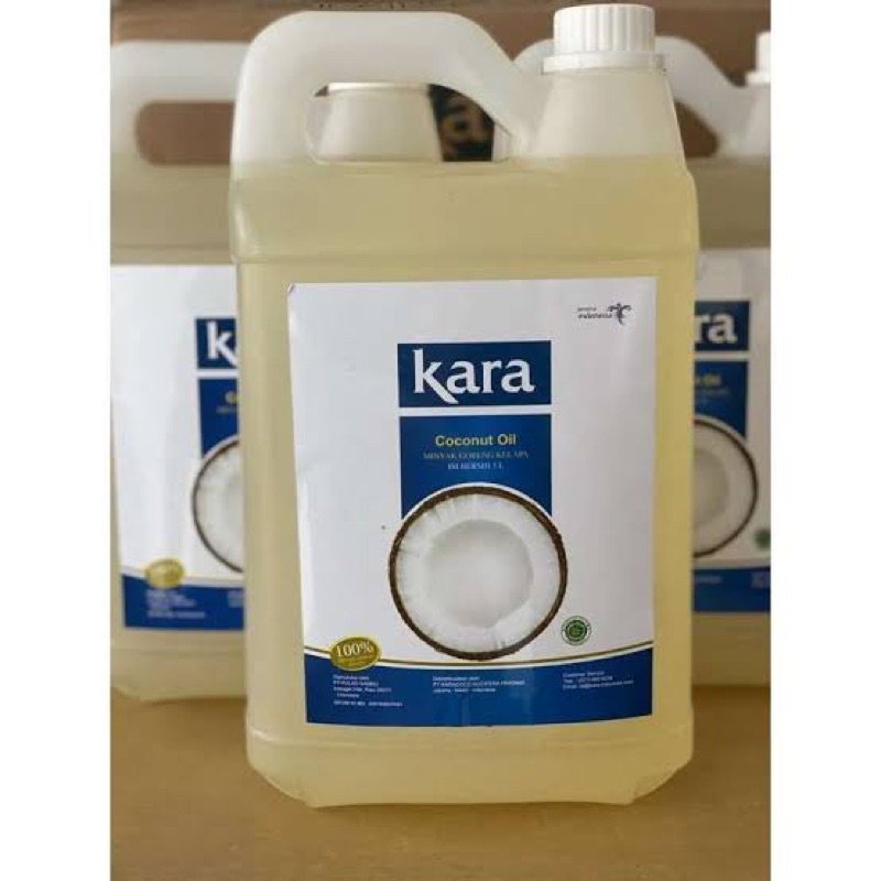 

Kara Minyak Goreng Kelapa 5 Liter Kara Coconut Oil 5Lt