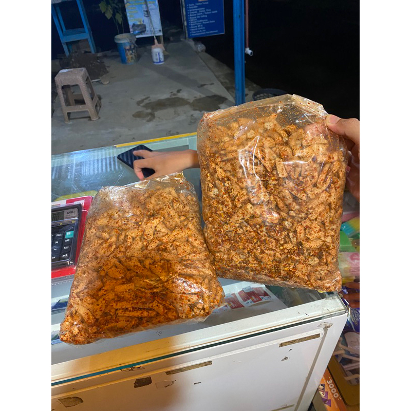 

Bakso goreng 1kg pedas daun jeruk perut