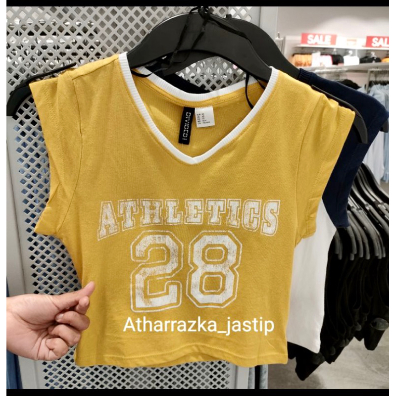 baju crop H&M