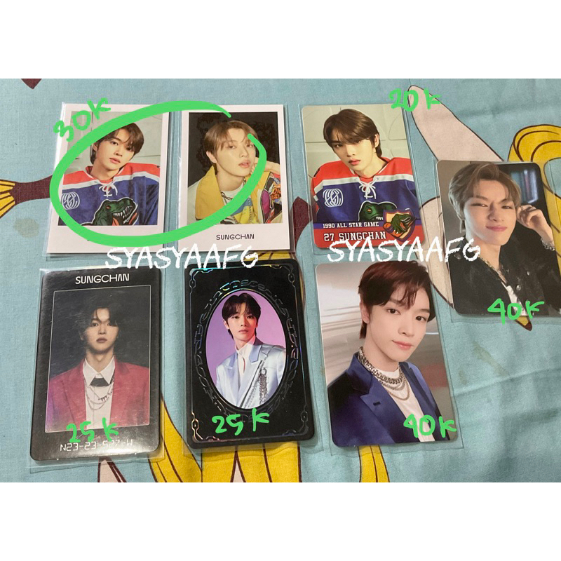 Photocard Sungchan NCT Riize