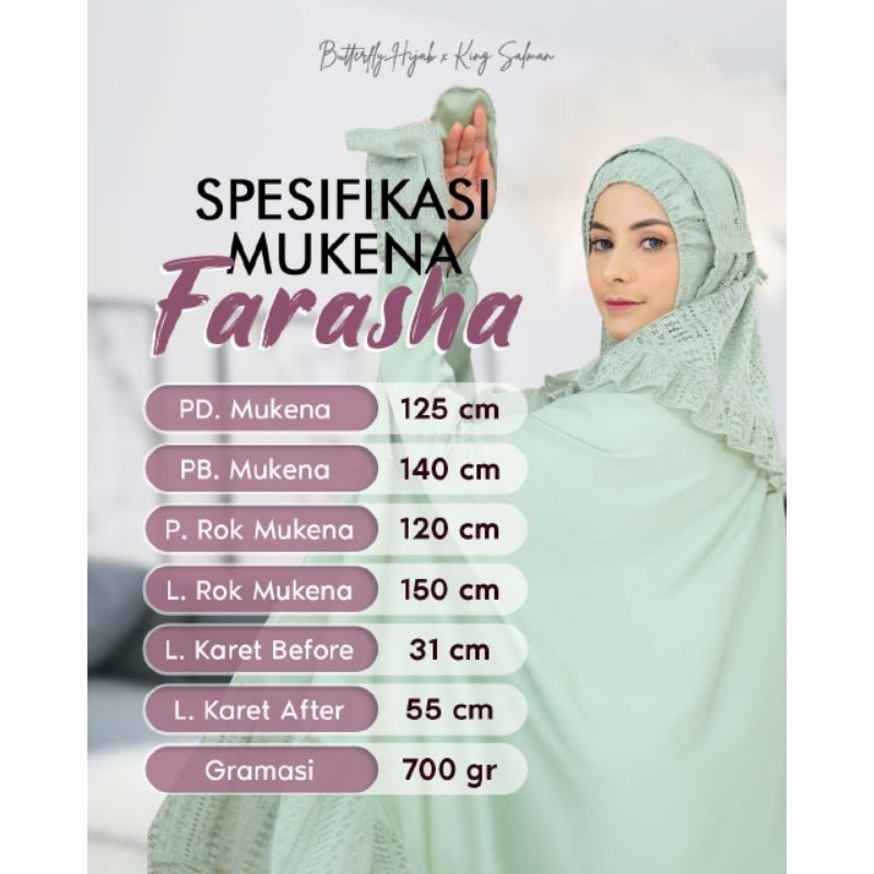 Mukena Farasha by Butterfly Hijab x King Salman