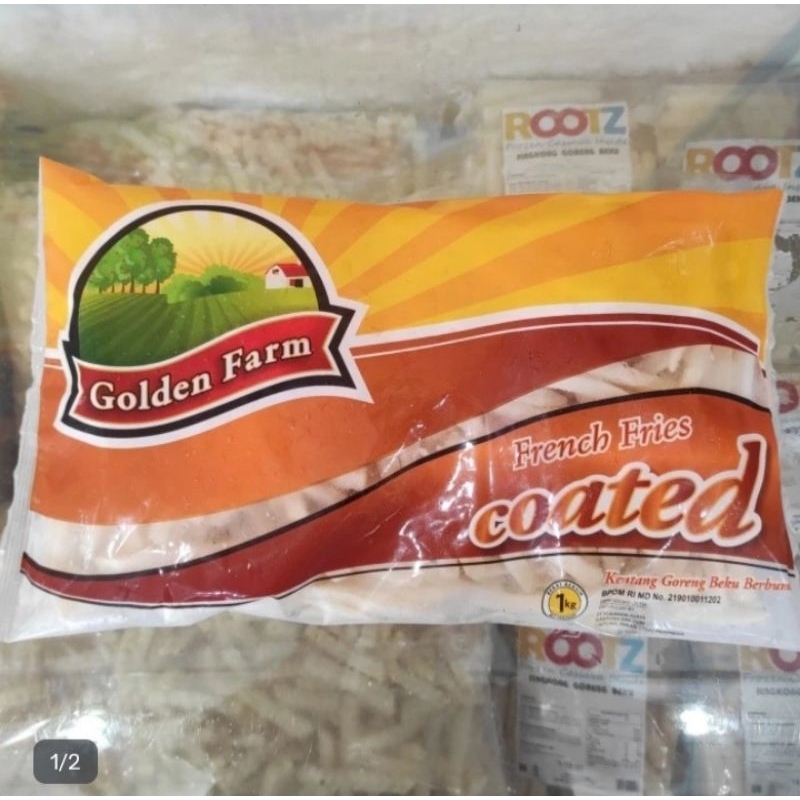 

Golden Farm French Fries Coated 1 Kg