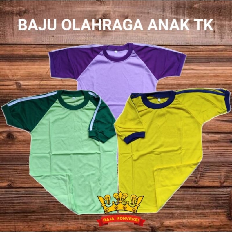 Baju Olahraga Anak Tk Lengan Pendek