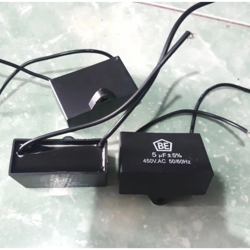 Kapasitor kipas angin 5 uF 450VAC