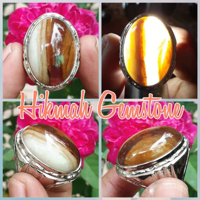 Batu Sulaiman Fosil Kayu Kristal