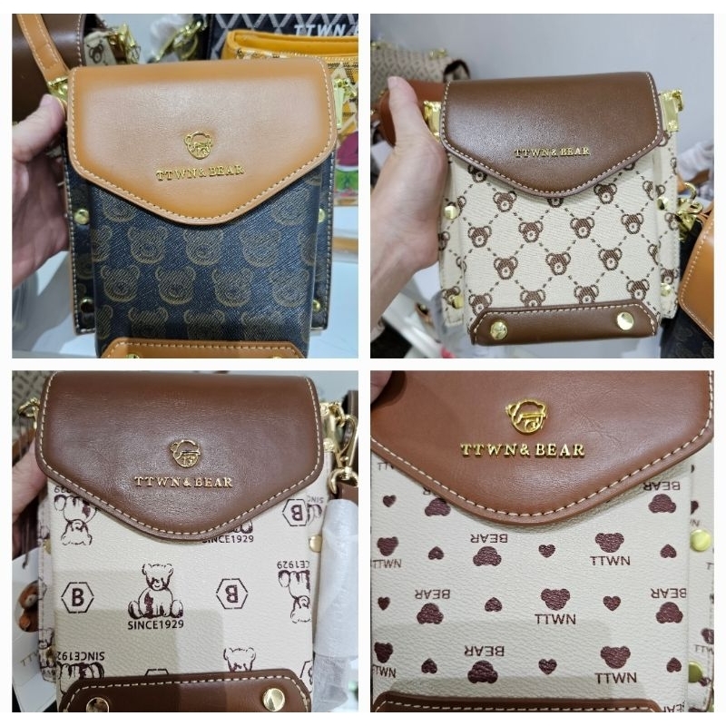 po ttwn bear bag tas wanita import bkk bangkok