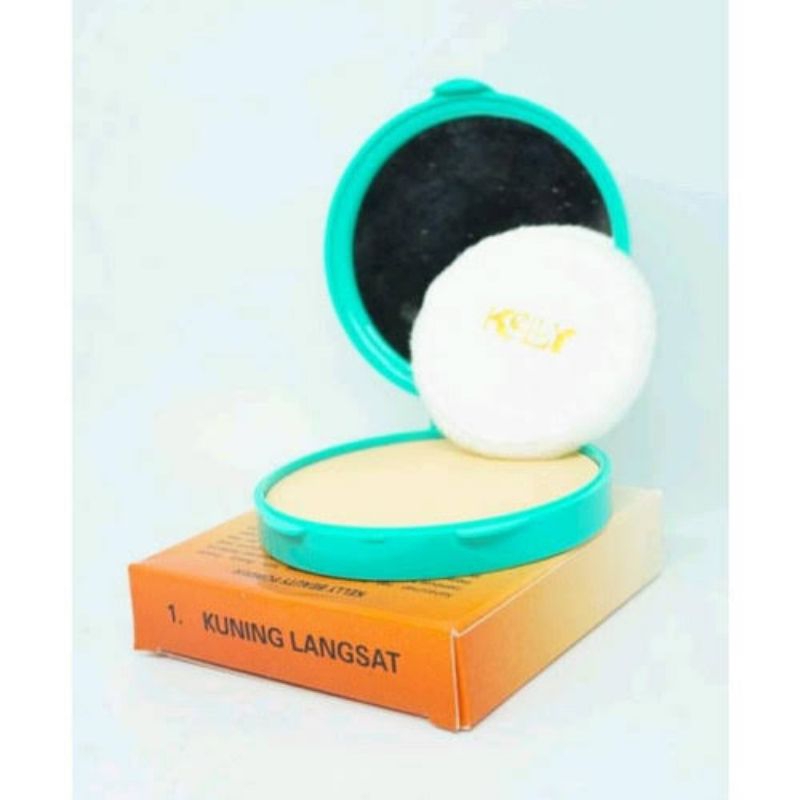 KELLY BEAUTY POWDER 22.9 GRAM / BEDAK PADAT KELLY KUNING LANGSAT