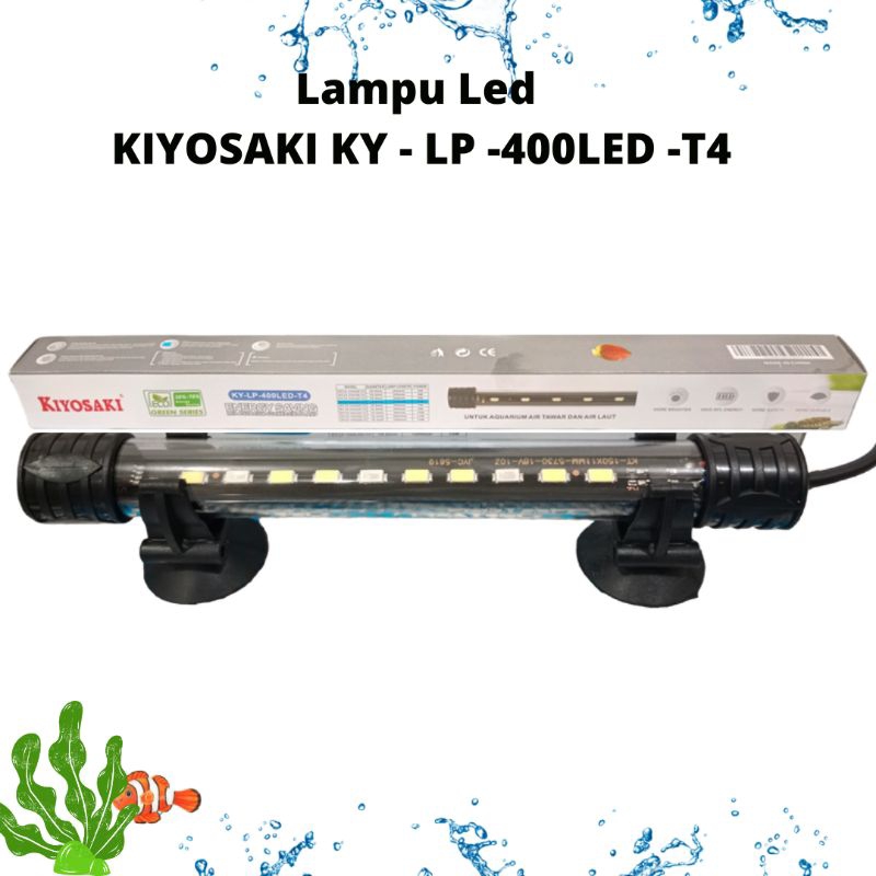 Lampu Celup Led Aquarium LED KIYOSAKI KY LP T4 400LED