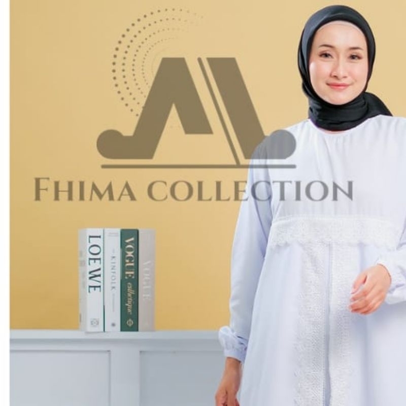 GAMIS DINAS KEKI PNS/PDH/PEMDA gamis putih dan hitam/gamis umroh dan haji