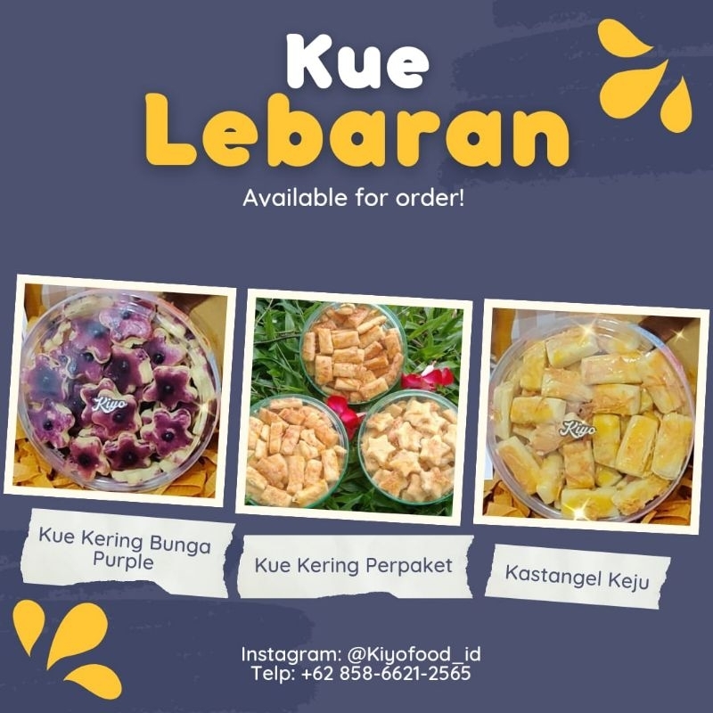 

Hampers Kue Lebaran 4 TOPLES, Kastengel Keju, Bunga Pueple, Putri Salju, Nastar, dll