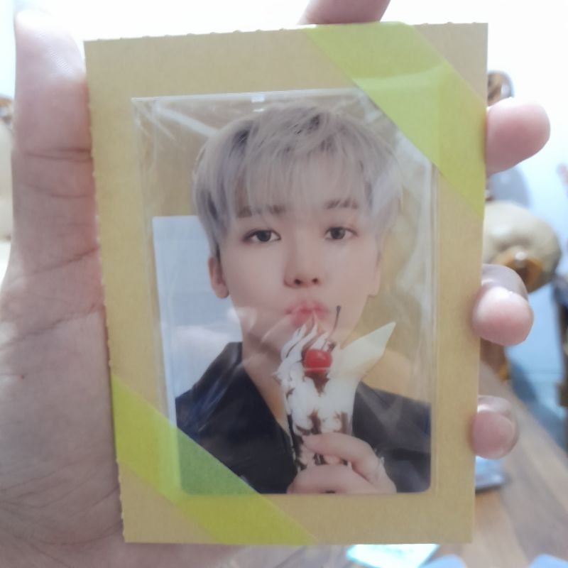 photocard Jaemin eskrim official/Jaemin nct dream japan/ jaemin sealed/ jaemin nct