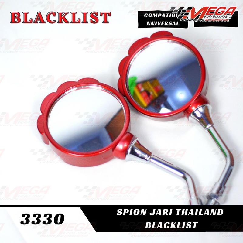 SPION MOTOR HONDA &amp; YAMAHA MOTIF JARI KEPALAN TANGAN VARIO PCX MIO FINO SCOOPY BEAT NOUVO