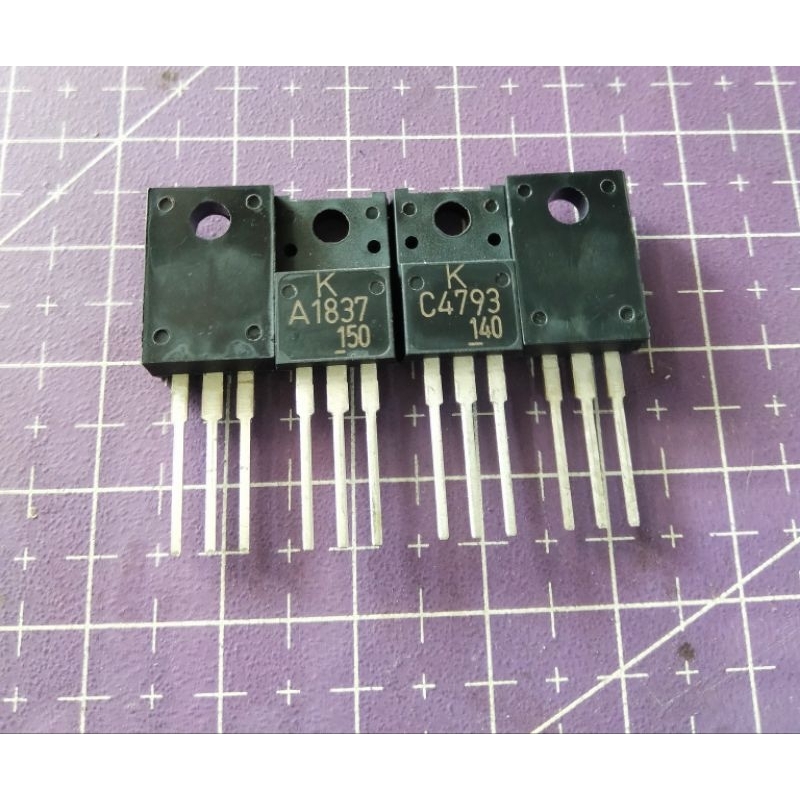 TRANSISTOR  ORIGINAL A1837 C4793 1837 DAN 4793