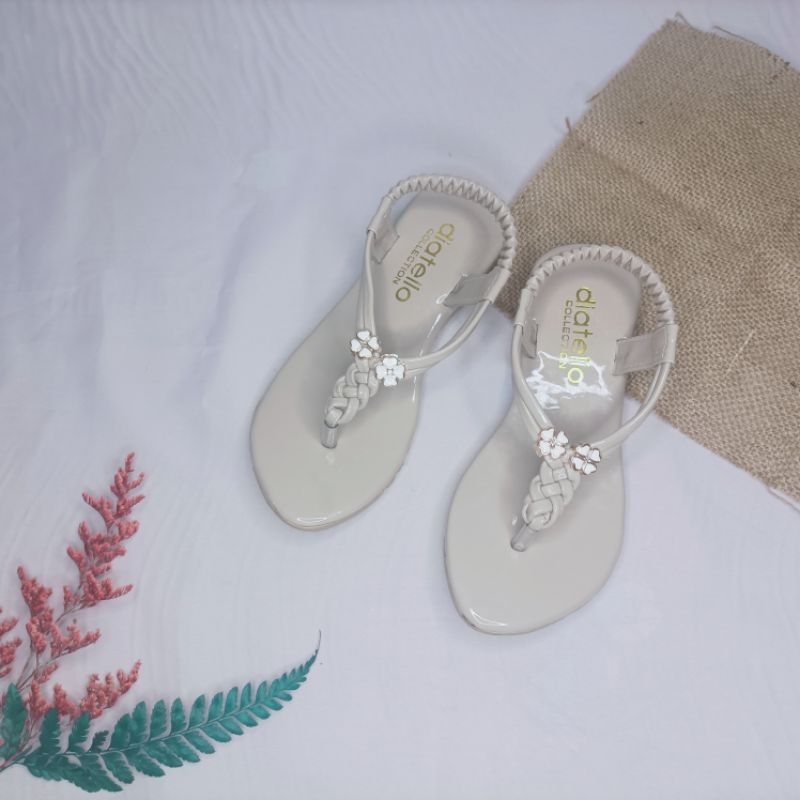 Sandal Anak Perempuan Glossy Ukuran 31-35 | Sandal Jepit Anak Perempuan Lucu Kilap | Sandal Anak Tal