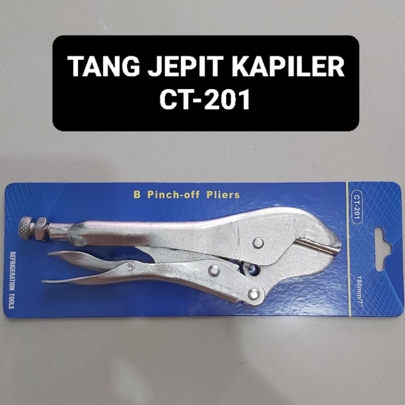 Tang Jepit Kapiler CT-201 Pinch Off Pliers CT201 Pipa