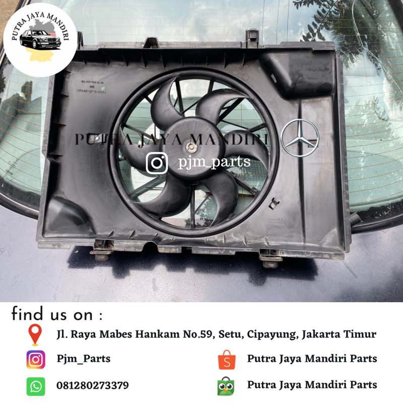 Extrafan Radiator W202 C180 C200 C230