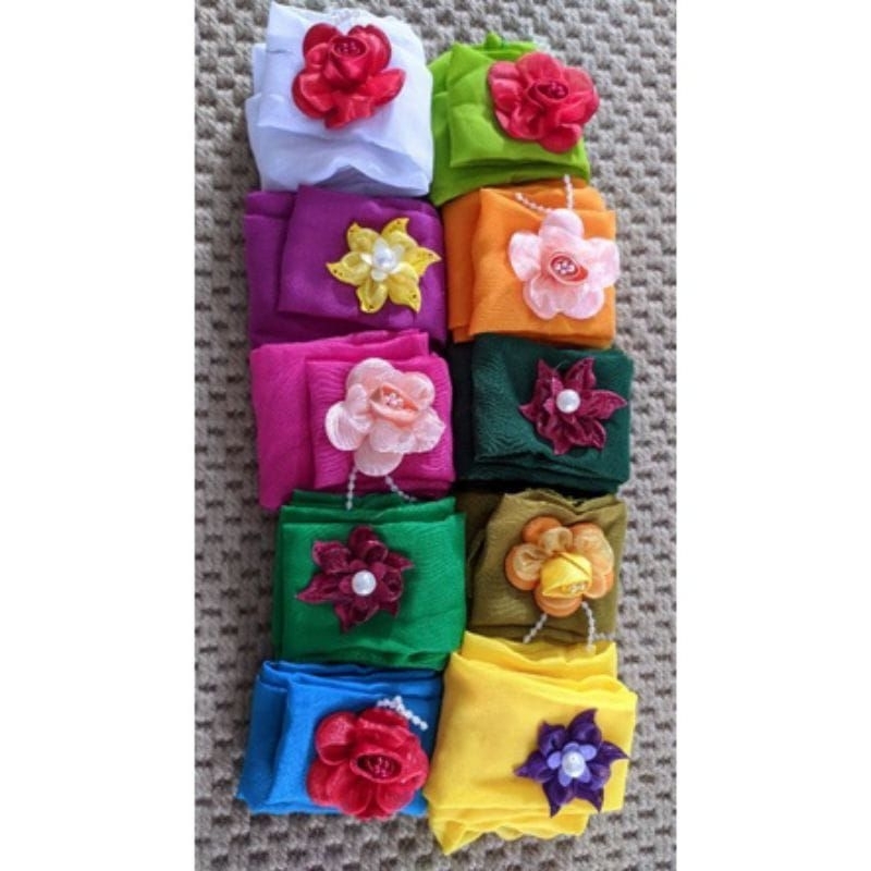 Selendang Anak | selendang sifon | selendang bali | atribut pakaian adat bali