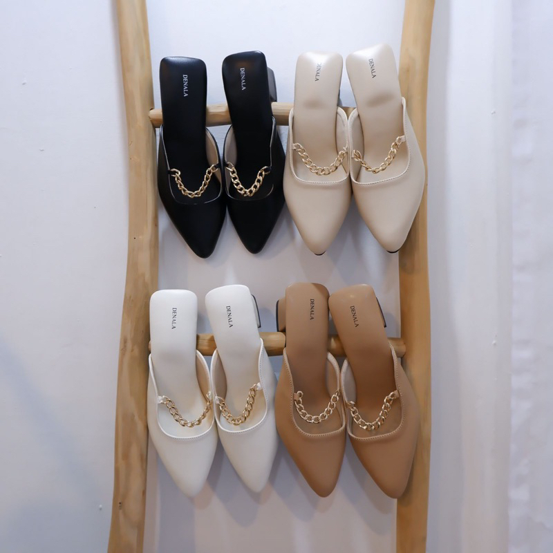 Melba Chain Heels 5cm By.Denala Heels