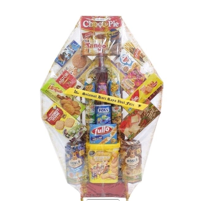 

parcel idul fitri,natalan,imlek dll full makanan desain tinggi