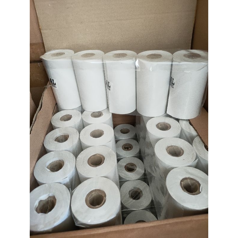 

Kertas Struk 1 ply HVS 100x65mm Kertas Kasir Paper Roll 1ply 100x58 Hybrite