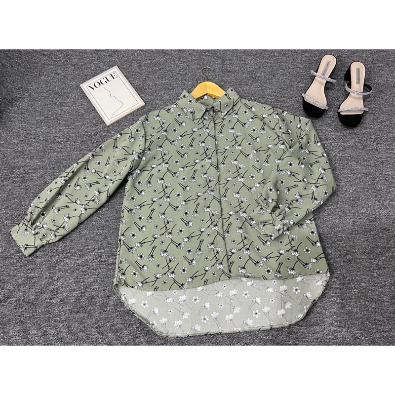 MGC HANA FLOWERS BLOUSE