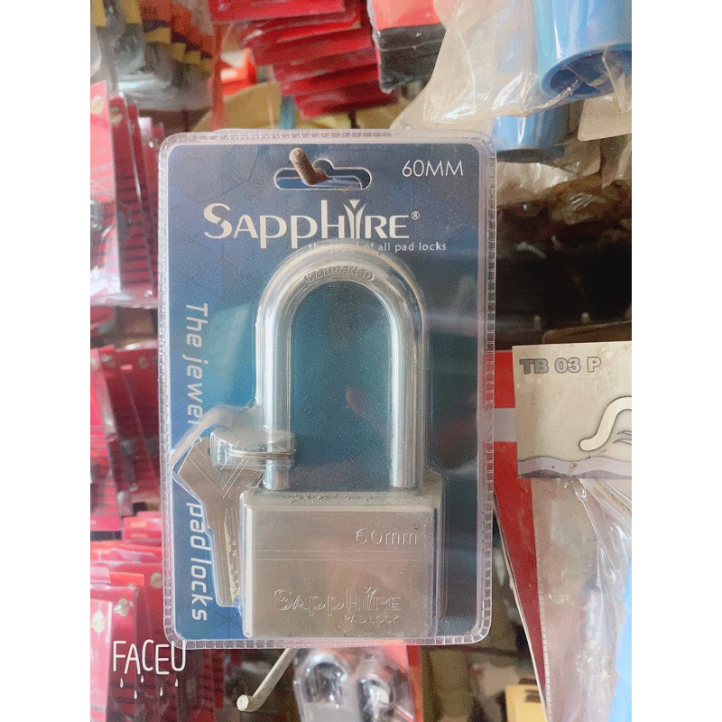 gembok sapphire 60 mm kualitas premium