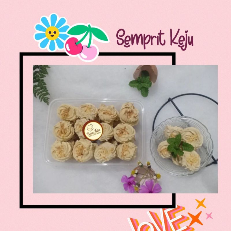 

semprit sagu keju santan susu lumer dan lembut