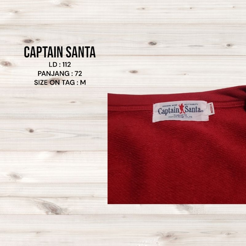 Cardigan Thrift Captain Santa