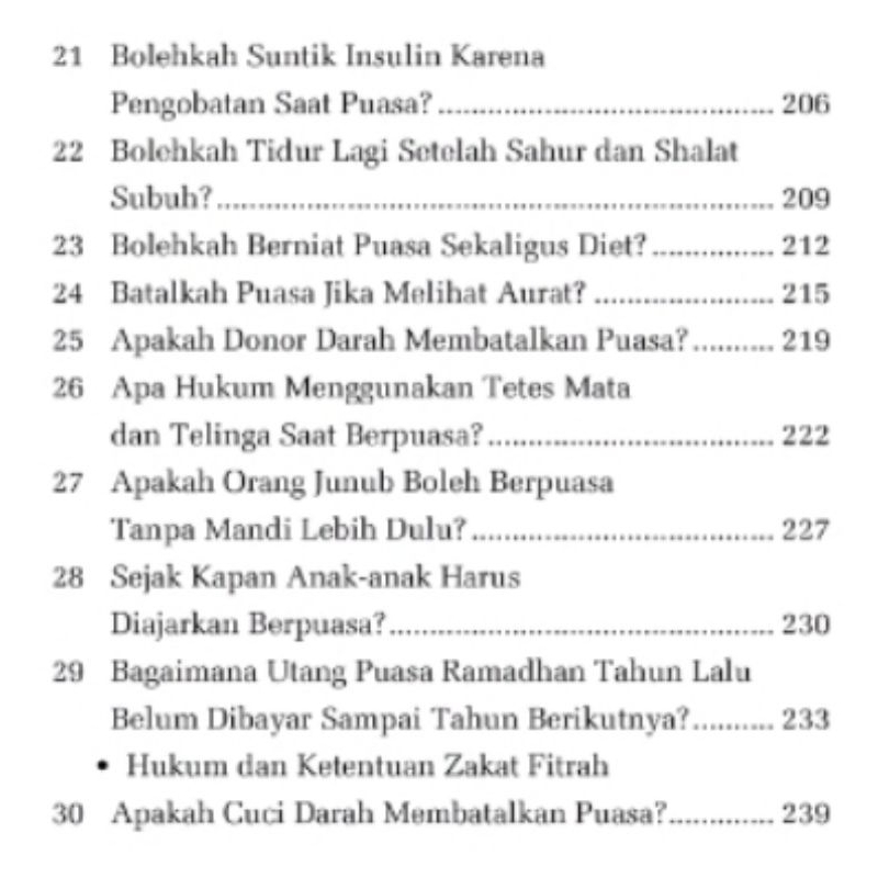 Buku Kitab Puasa Imam Al-Ghazali / Turos