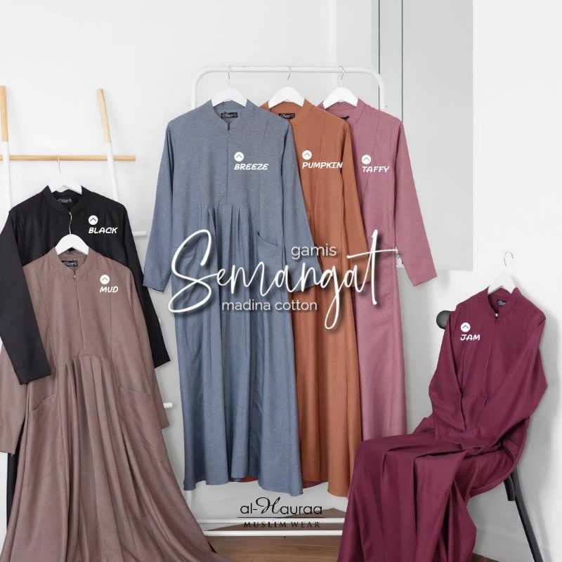 Gamis Semangat Madina By Al Hauraa