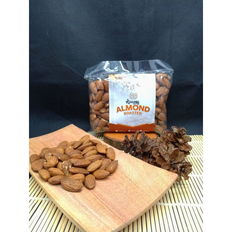 

Kacang Almond Roasted Original 100%