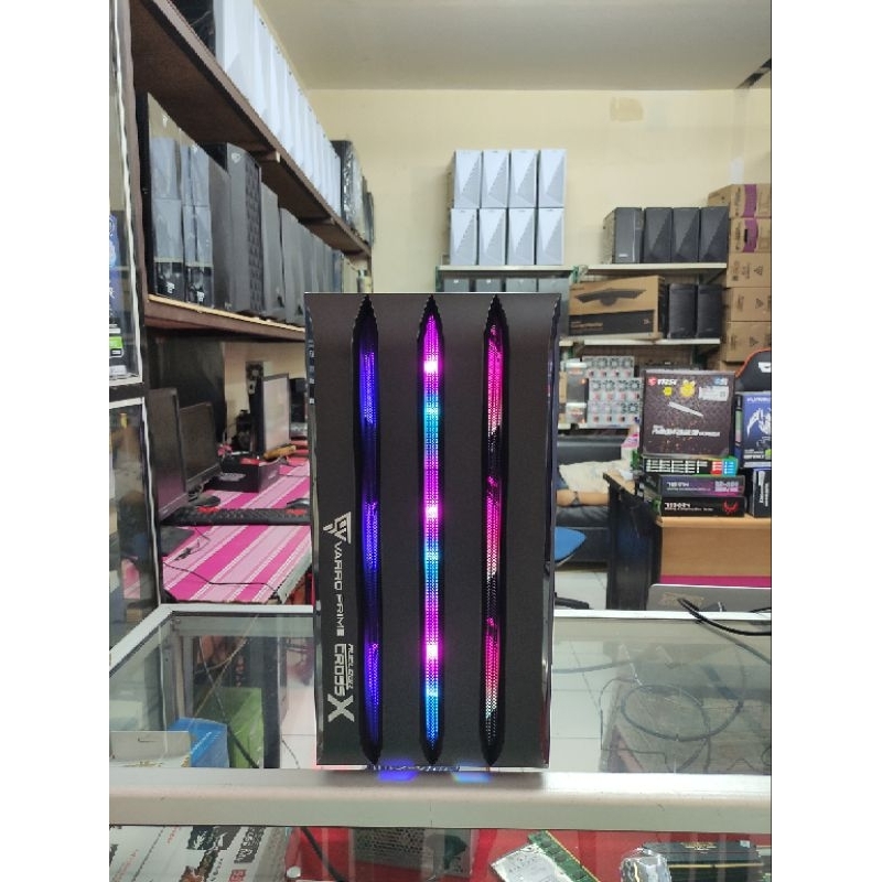 PC RAKITAN GAMING AMD RYZEN 5 5600G/16GB DDR4/HDD 1TB led 24in fulset
