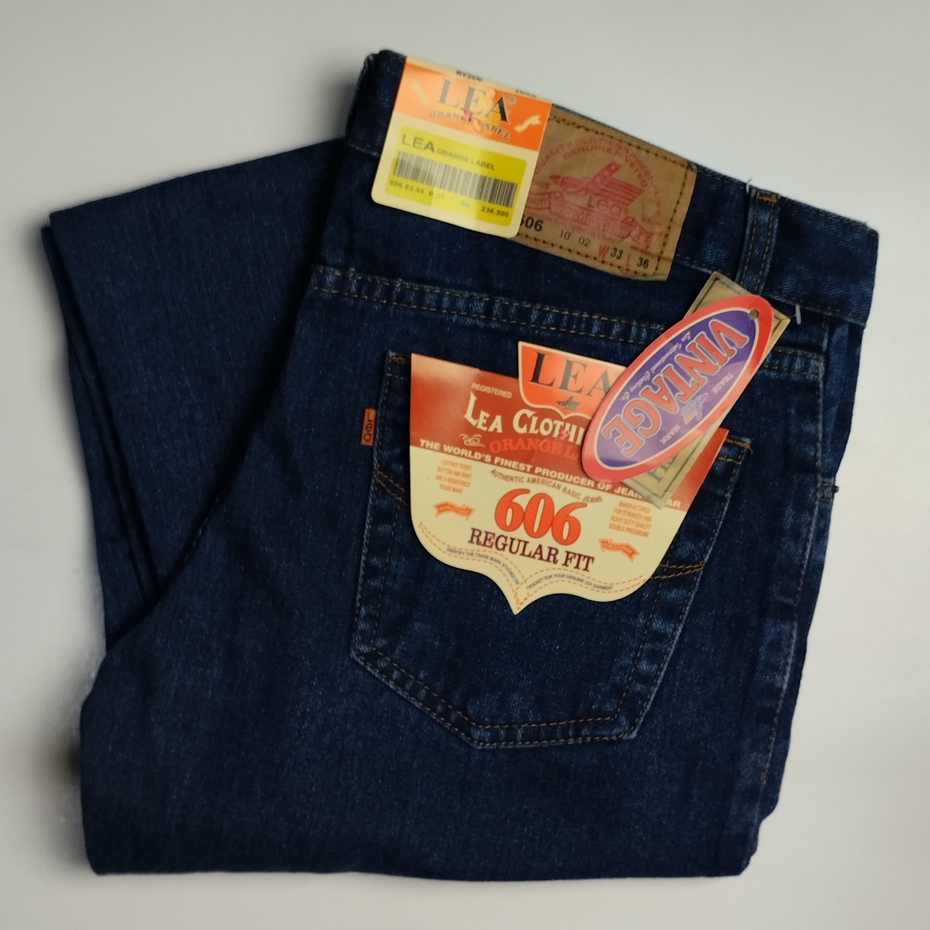 LEA Celana Jeans Pria Panjang Standar Reguler