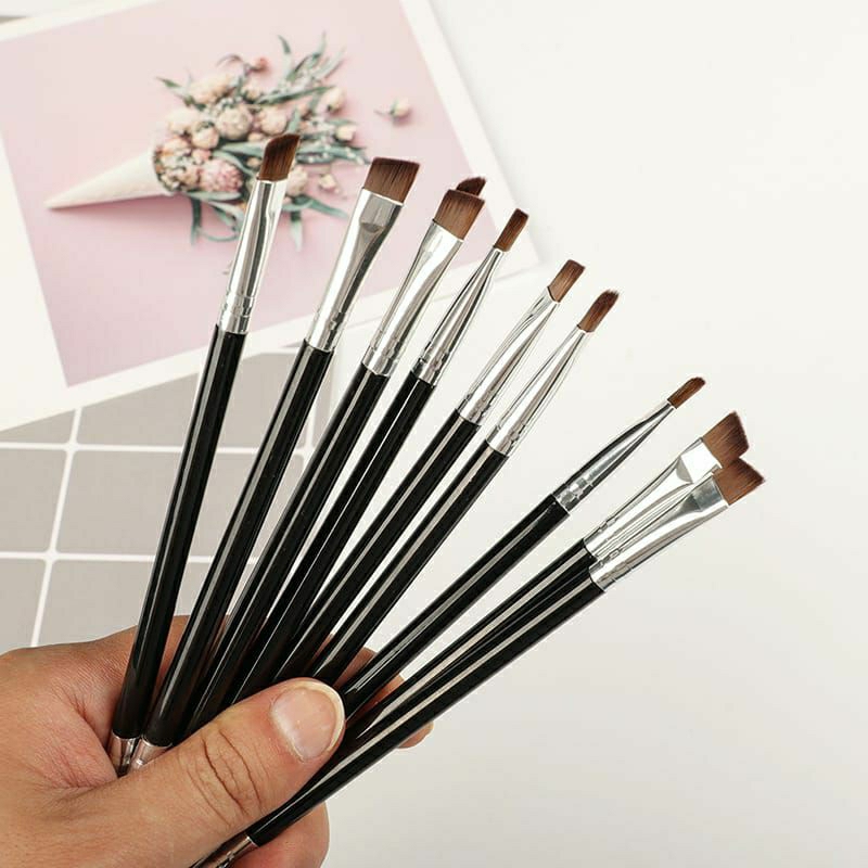 Kuas Alis 2 in 1 Brush Sikat Bulu Mata Premium