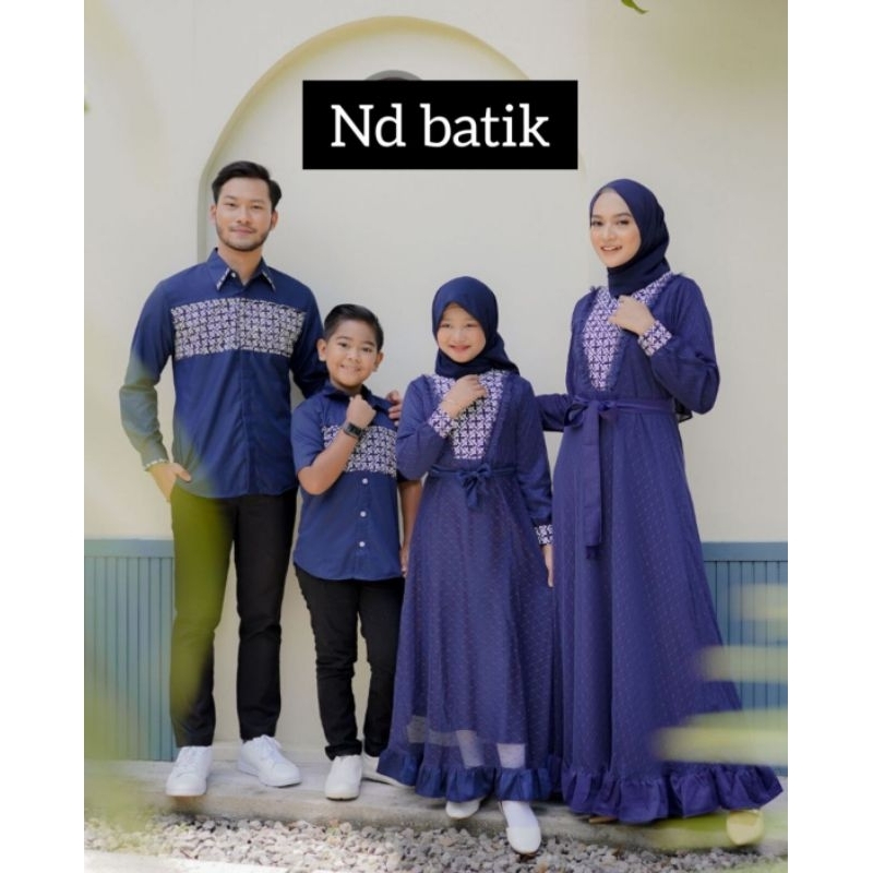 Gamis Ayuma Couple Baju Couple Pasangan Gamis Pasangan Modern Baju Batik Couple Sarimbit Keluarga Te