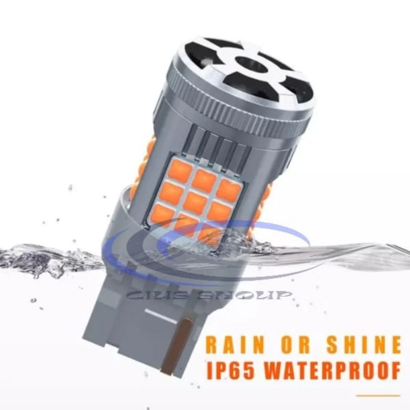 SATU PCS LAMPU LED STOP REM NL2 BAY15D S25/ T20 48 TITIK 30W MODE REDUP TERANG TURBO FAN LUXIMOS NINE STOP REM MOBIL