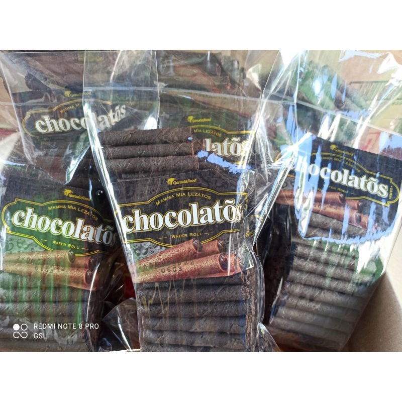 

CHOCOLATOS JAJANAN WAFER ANAK CEMILAN LEBARAN MURAH KEBUMEN 250GR