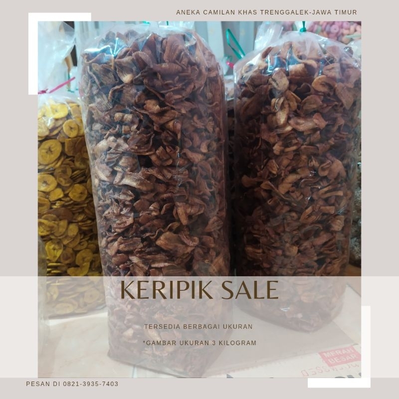

KRIPIK PISANG SALE ANEKA CAMILAN KHAS TRENGGALEK JAWA TIMUR