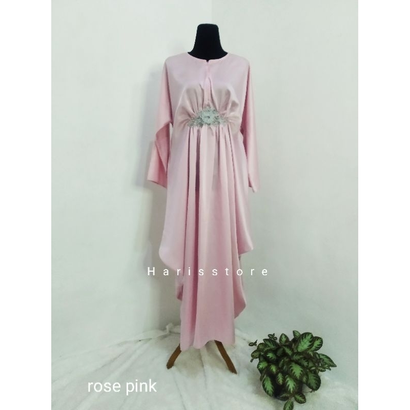 KAFTAN SATIN MAXMARA MEWAH DAN ELEGAN