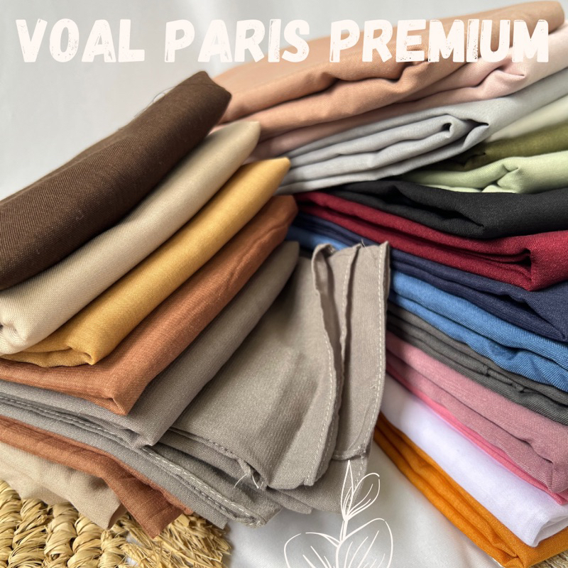 Segiempat Voal Paris Premium - Voal Premium