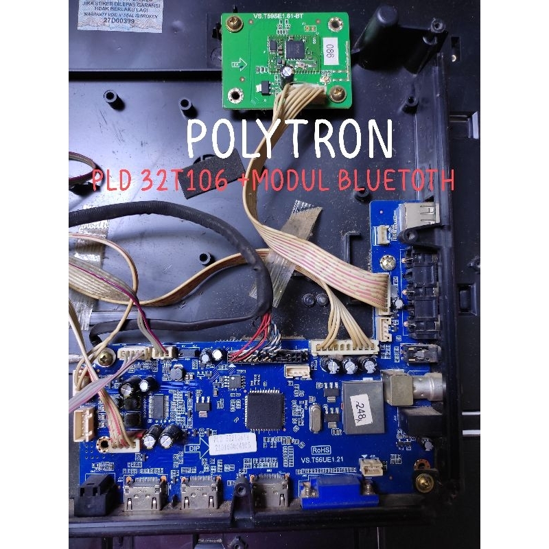 MB MAINBOARD +MODUL BLUETOOTH POLYTRON PLD 32T106