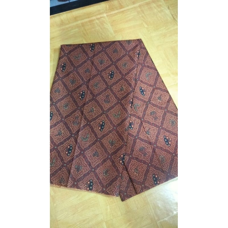kain batik jarik samping sogan soloan dengan motif Sido Mukti bisa untuk acara adat istiadat acara p