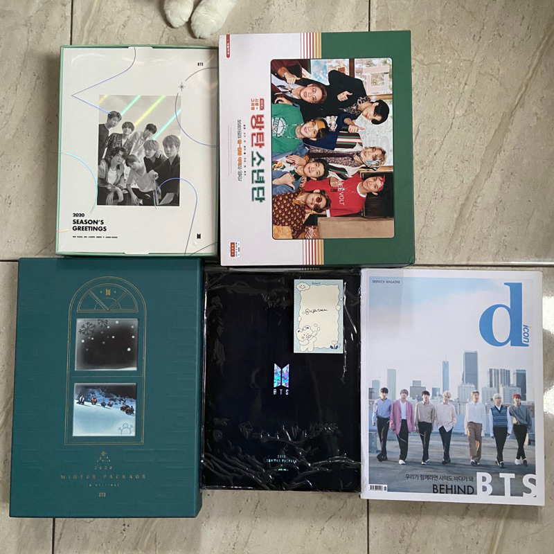 [‼️BACA DESKRIPSI‼️] DVD BTS Summer Package 2019 Winter Package 2020 Season’s Greetings 2020 DVD MEM